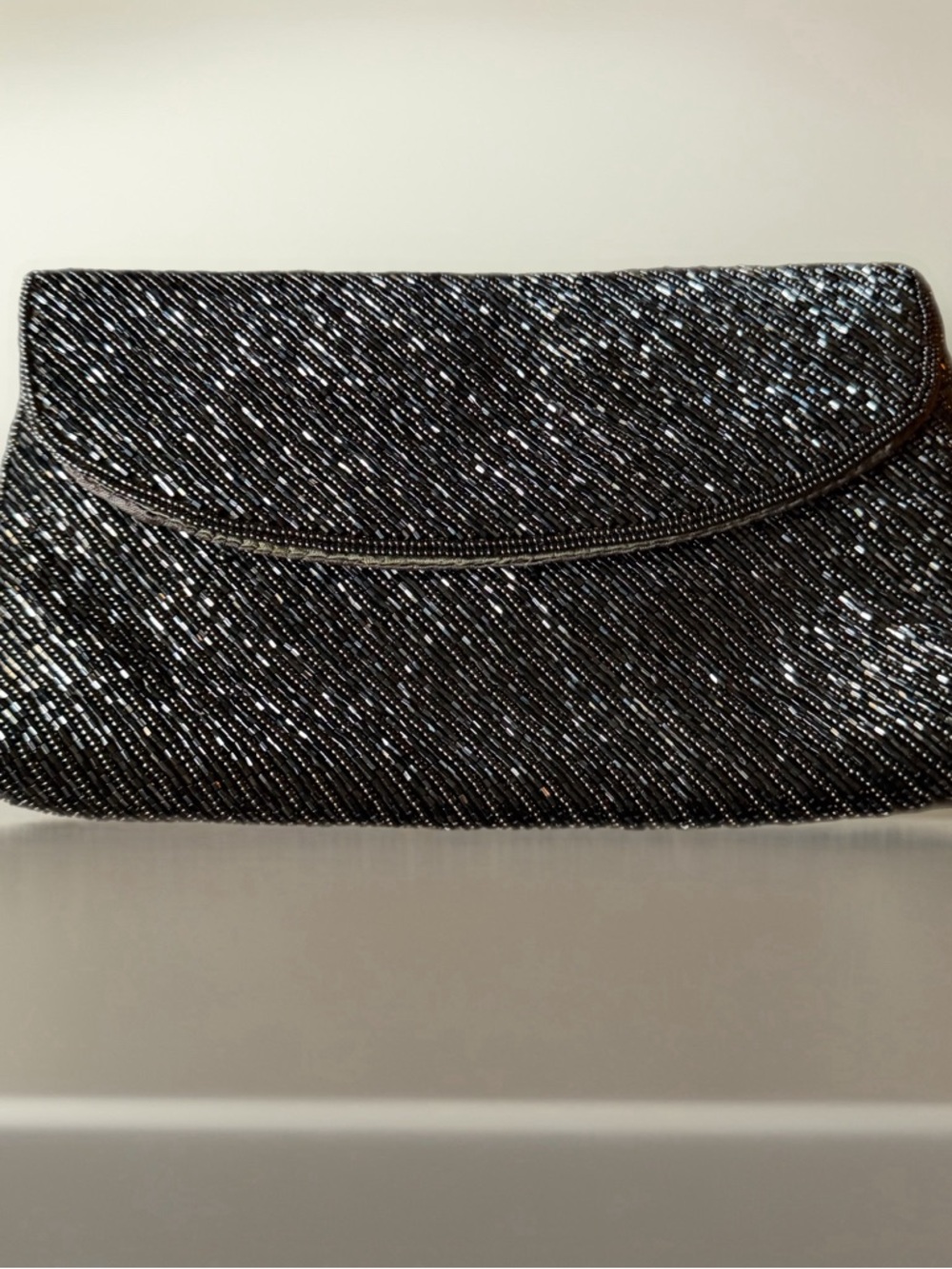 One of a Kind Sparkling Copper Andre Cellini Evening Clutch
